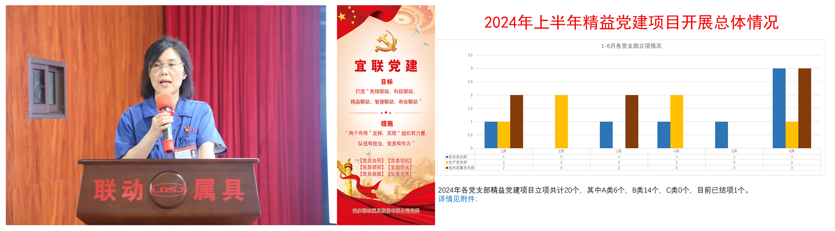 公司黨委副書記、紀委書記王麗解讀“宜聯黨建”品牌并通報2024年上半年精益黨建項目開展情況.png